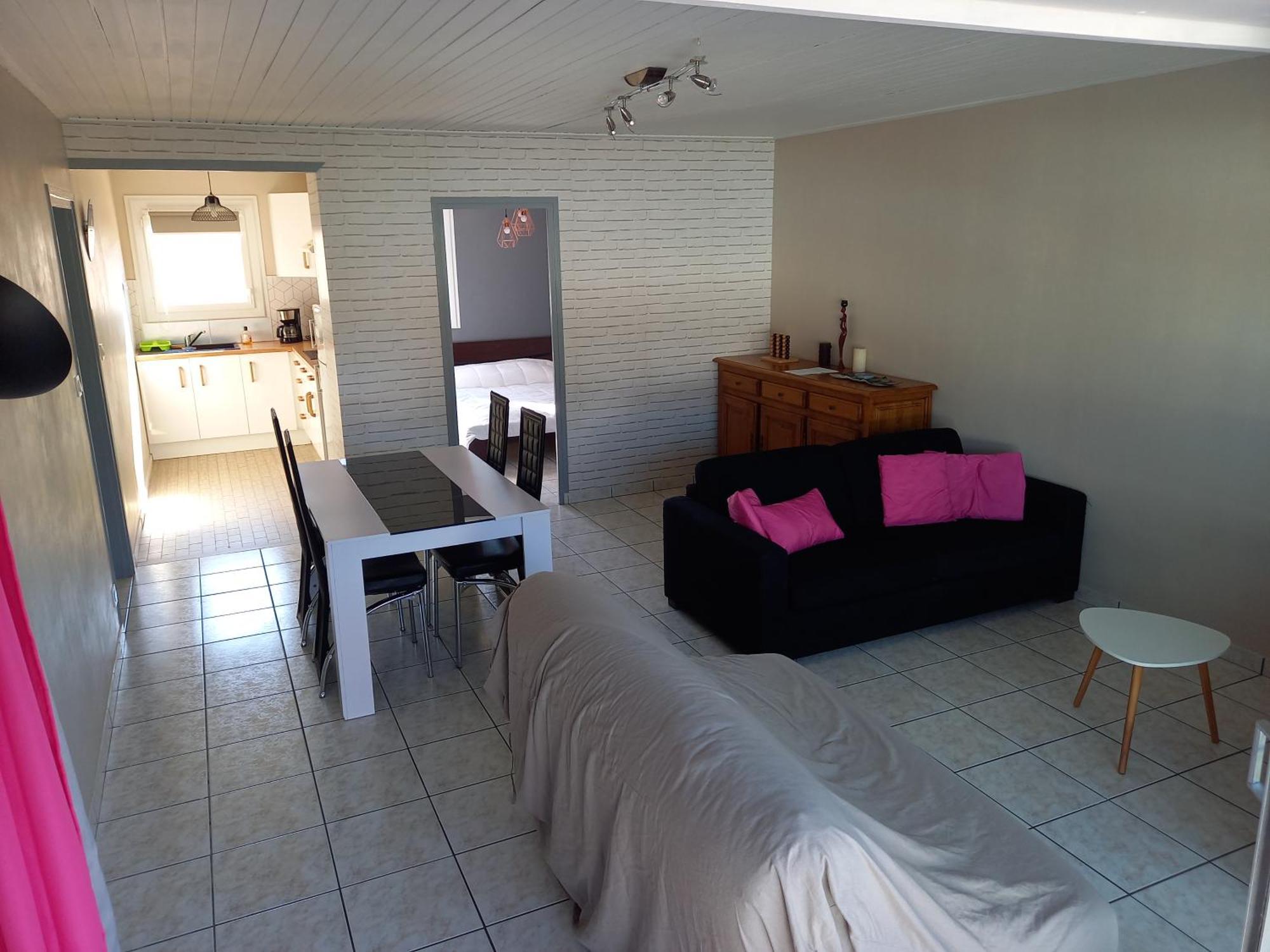 Appartement Spacieux Et Lumineux Secteur Petit Marche A 5 Min A Pied De La Plage Сен-Жан-де-Мон Экстерьер фото